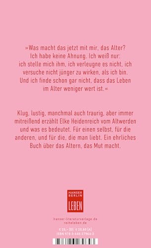 amazon/books Altern: Alle wollen alt werden niemand will es sein. Ist das nicht absurd? (Hanser Berlin LEBEN) : Heidenreich Elke: Amazon.de: Books Zeitlich begrenztes Angebot
