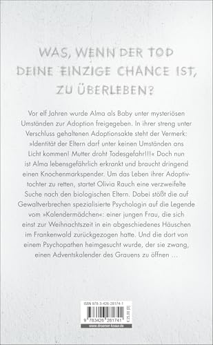 amazon/books Das Kalendermädchen: Thriller : Fitzek Sebastian: Amazon.de: Books Sonderangebot der Fabrik